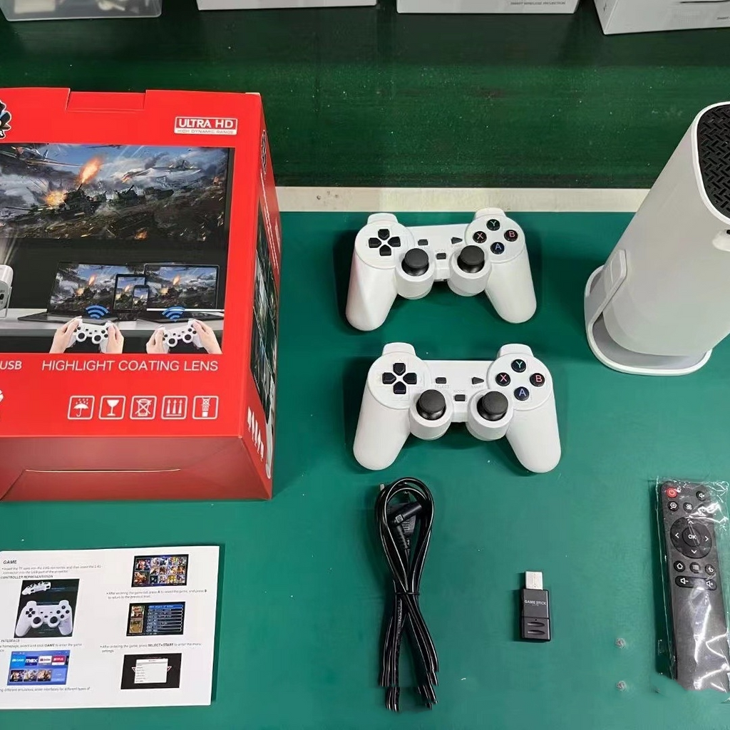 Portable Game Console Projector – Mini Home Theater Gaming