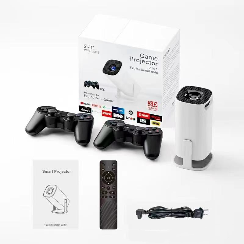 Portable Game Console Projector – Mini Home Theater Gaming