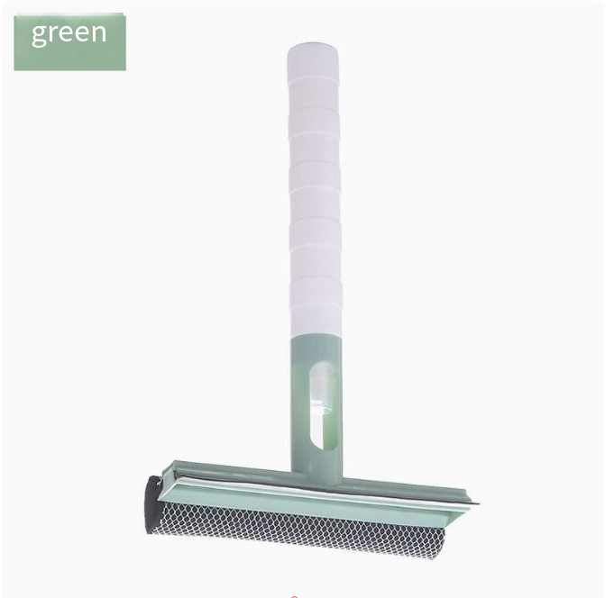 3-in-1 Window Glass Cleaner – Spray Bottle & Double-Sided Wiper