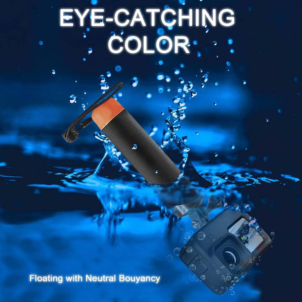 Waterproof Floating Hand Grip Monopod for Action Cameras