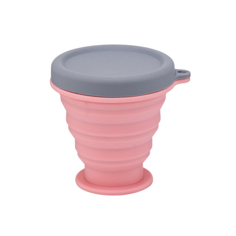 Collapsible Silicone Travel Coffee Cup – 200ml Reusable Mug