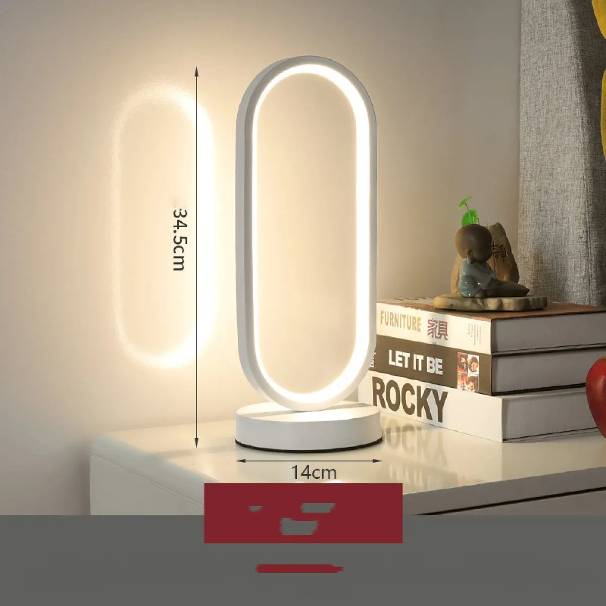Touch & Remote Control Bedside Lamp – Eye Protection Night Light