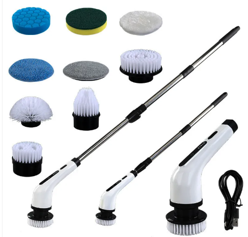Waterproof Electric Cleaning Brush – Cordless Scrubber for Home