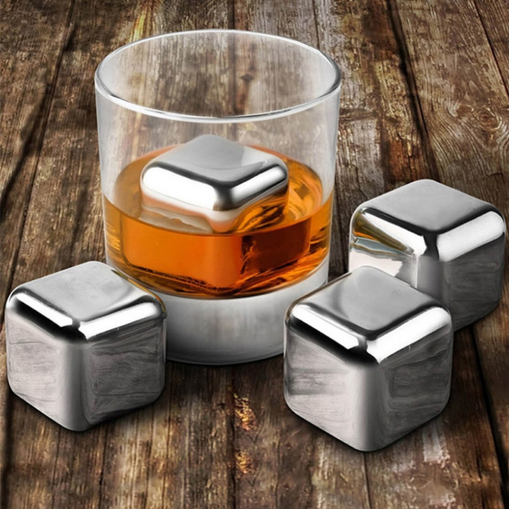 Reusable Whiskey Chilling Stones Set – No-Dilution Drink Cooler