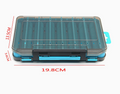 Dual-Sided Fishing Tackle Box – Waterproof Lure & Bait Organizer