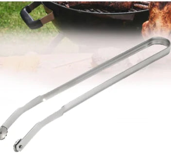 BBQ Sausage Tongs – Stainless Steel Grilling Turner