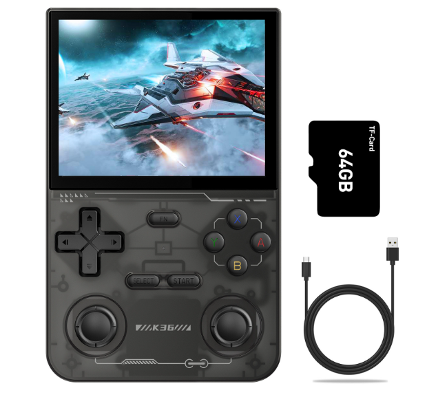 Retro Handheld Game Console – 16000 Games, 3.5" IPS Screen