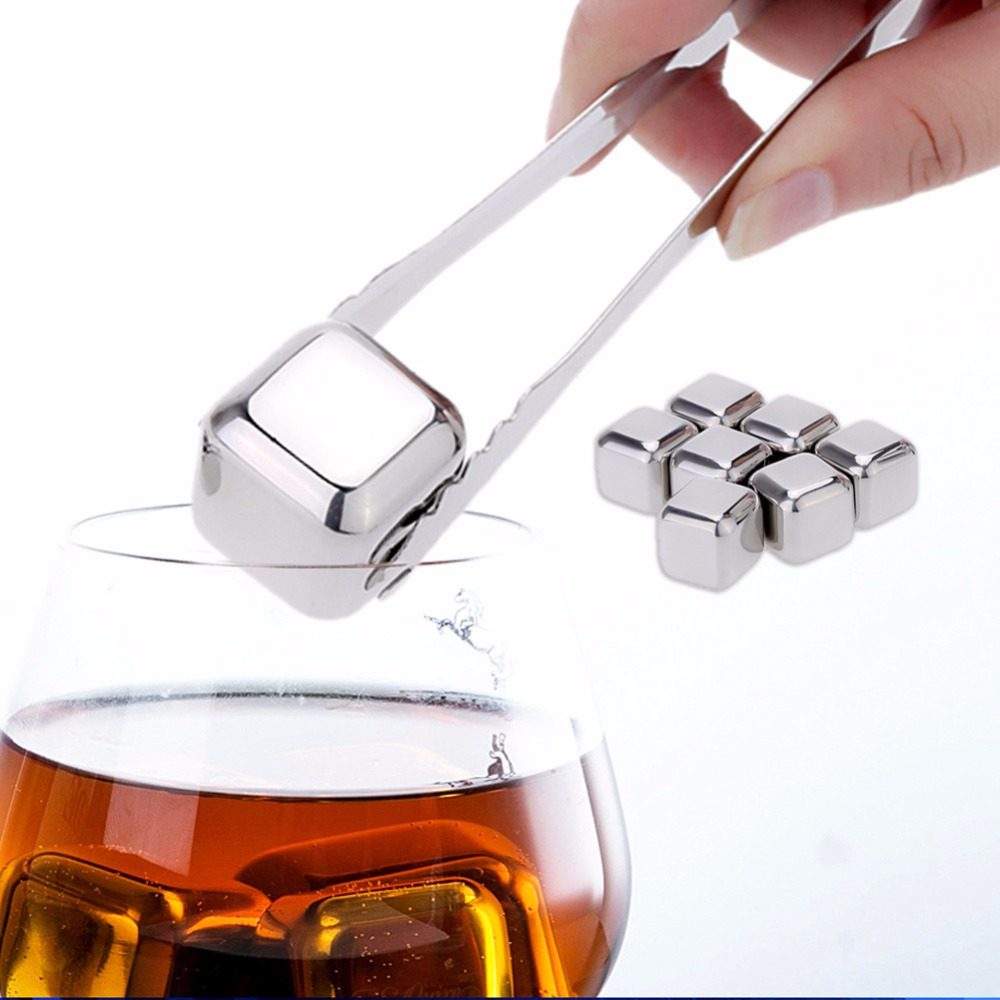 Reusable Whiskey Chilling Stones Set – No-Dilution Drink Cooler