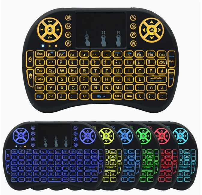 Android Smart TV Box with Mini Wireless Keyboard – Streaming Media Player