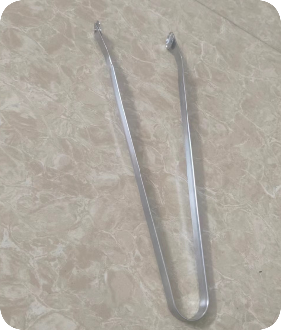 BBQ Sausage Tongs – Stainless Steel Grilling Turner