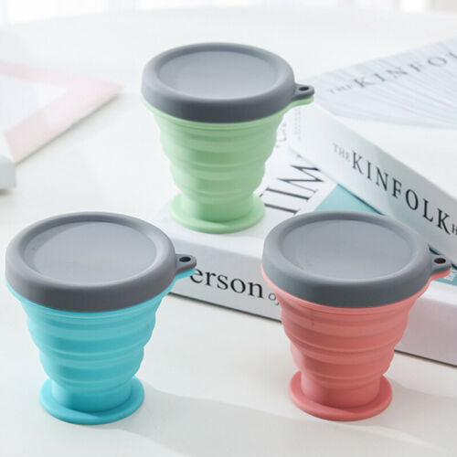 Collapsible Silicone Travel Coffee Cup – 200ml Reusable Mug