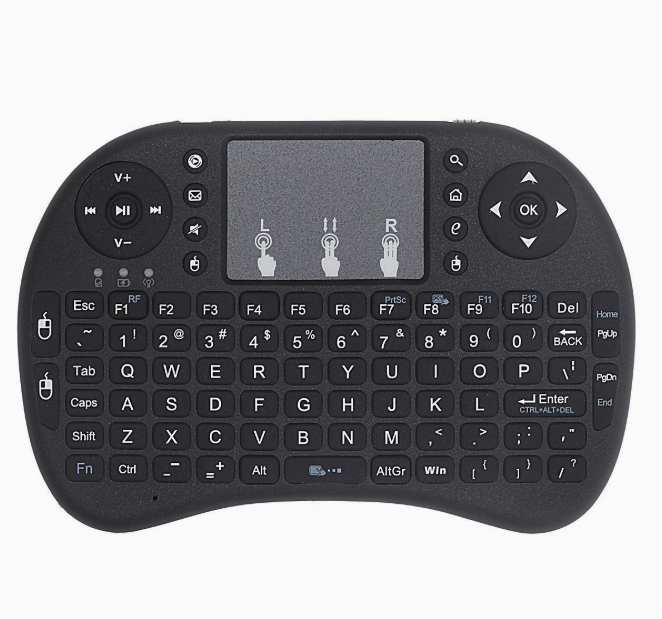Android Smart TV Box with Mini Wireless Keyboard – Streaming Media Player