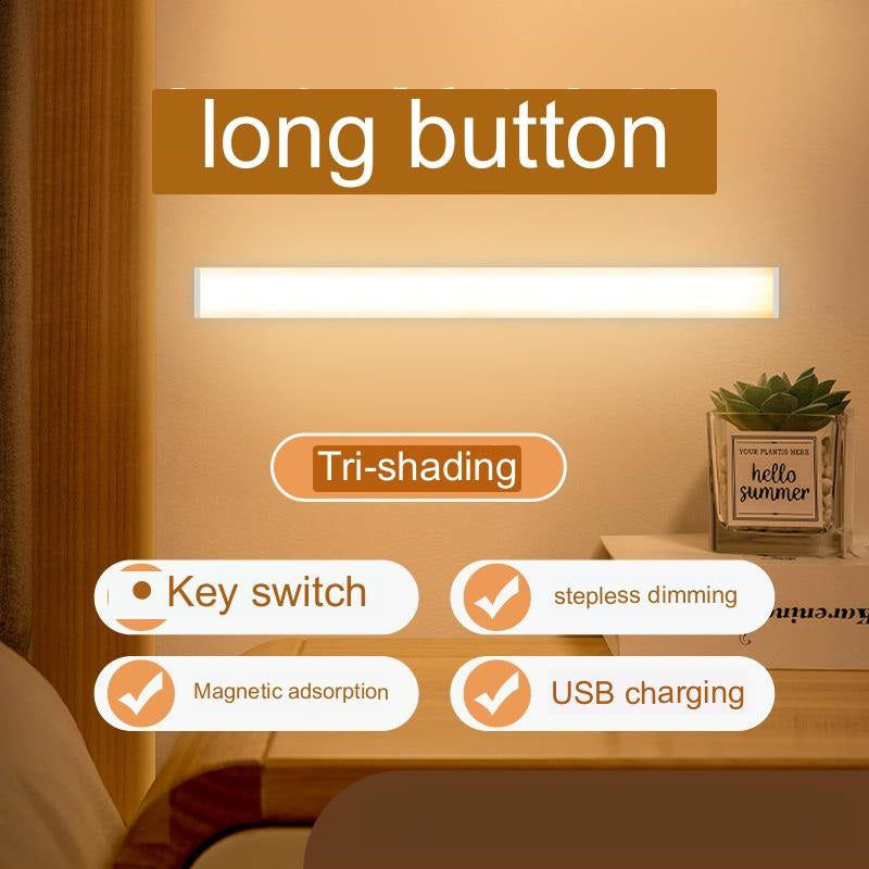 Rechargeable LED Bedside Lamp – Eye Protection Night Light