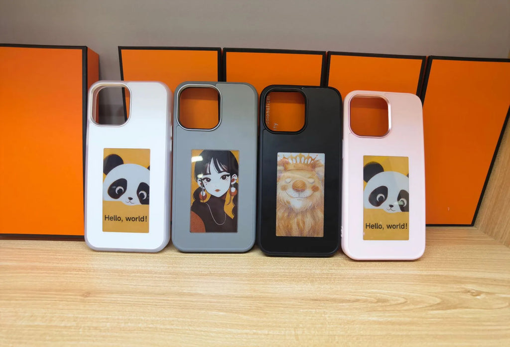 E-Ink Screen DIY Phone Case – Customizable Display Cover