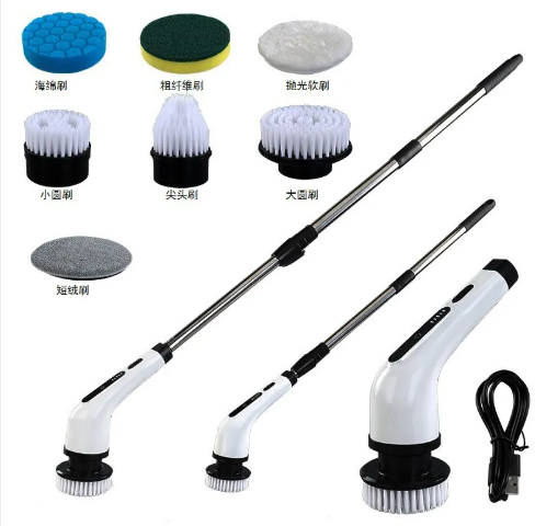 Waterproof Electric Cleaning Brush – Cordless Scrubber for Home