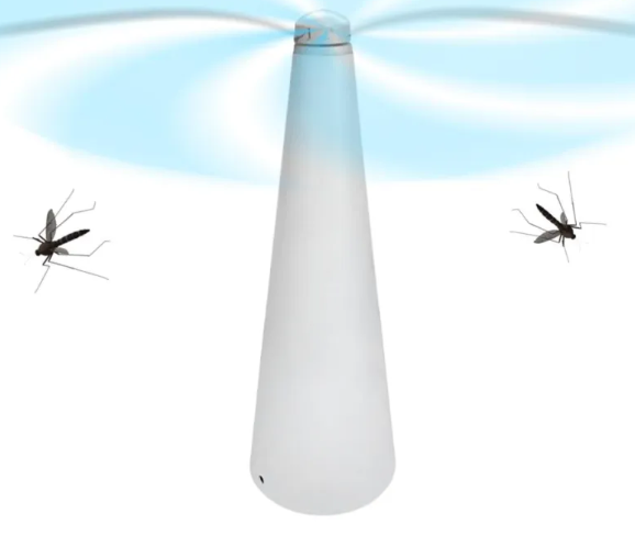 Fly Repellent Fan – Silent Electric Fly Deterrent for Food & Tables