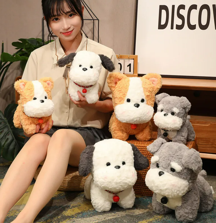 Puppy Plush Stuffed Animal – Soft Huggable Sleep Companion
