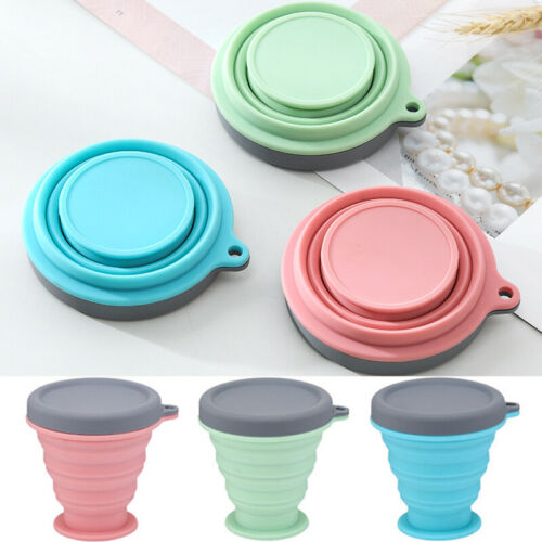 Collapsible Silicone Travel Coffee Cup – 200ml Reusable Mug