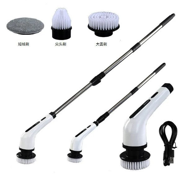 Waterproof Electric Cleaning Brush – Cordless Scrubber for Home