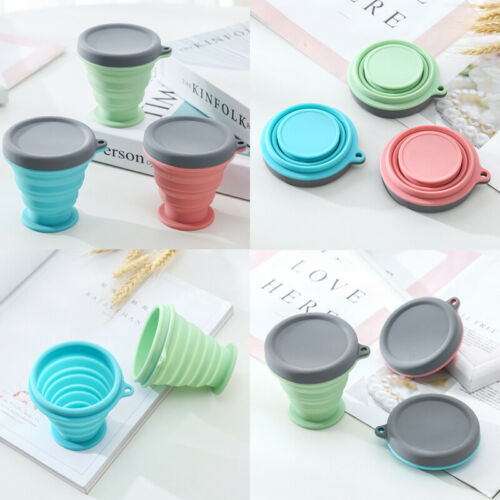 Collapsible Silicone Travel Coffee Cup – 200ml Reusable Mug
