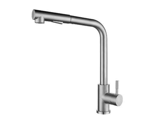 Retractable Kitchen Faucet – Pull-Down Spray Head, Single Handle