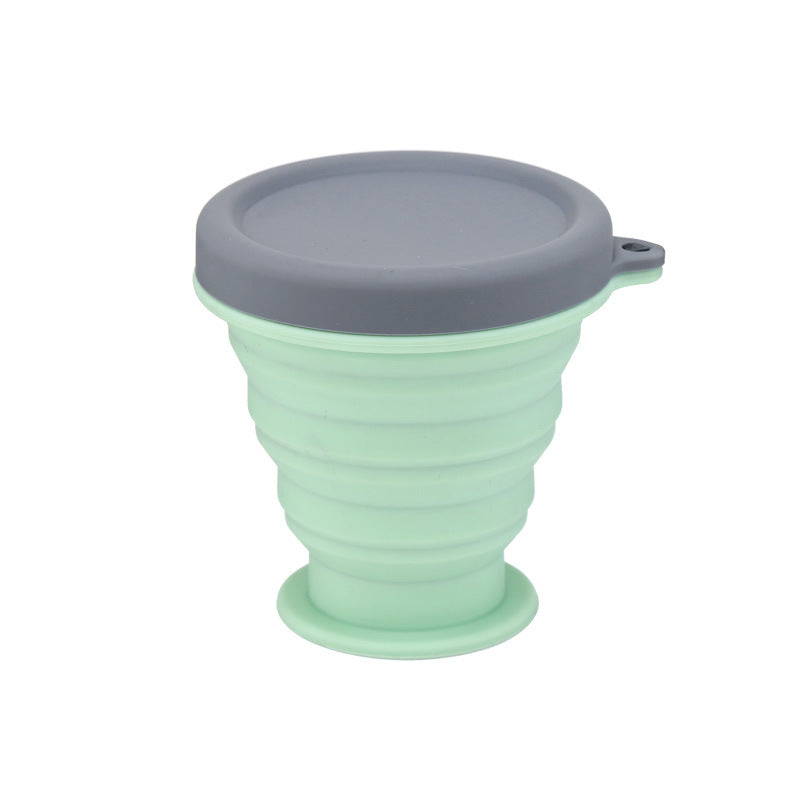 Collapsible Silicone Travel Coffee Cup – 200ml Reusable Mug